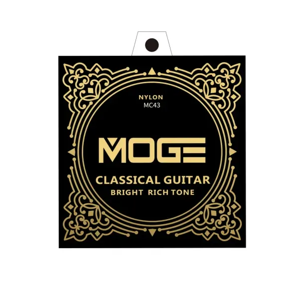 Струны для классической гитары Moge MC43 Nylon Silver Plated Copper Normal