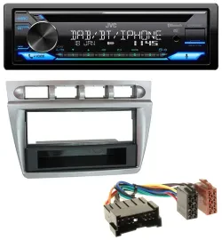 Автомагнитола JVC Bluetooth MP3 USB DAB CD для Kia Picanto (2004–2007)