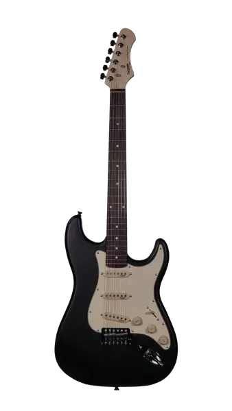 Электрогитара SQOE SEST200 Stratocaster SSS Matte Black