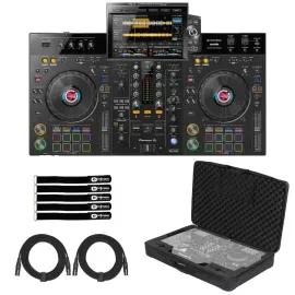 DJ-контроллер с джогом Pioneer XDJ-RX3 с аксессуарами