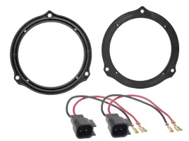 Lautsprechereinbauset für Ford Fiesta Kuga Galaxy 165 mm Hecktür
