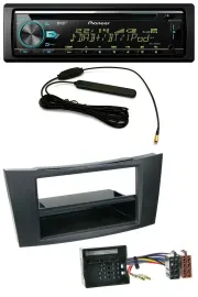 Автомагнитола Pioneer CD/MP3, USB, AUX, DAB для Mercedes E-Class W211 (2002–2009)