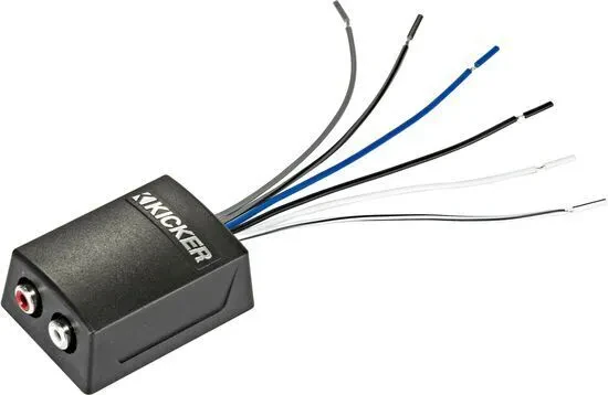 Kicker 46KISLOC2 K-SERIES 2-Channel Speaker-to-RCA Converter Line-out
