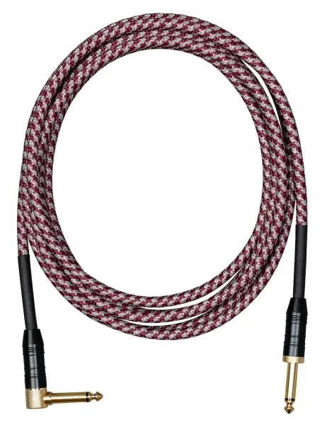 Инструментальный кабель Cascha CCP-G2ARD9 Tweed Red 9 м