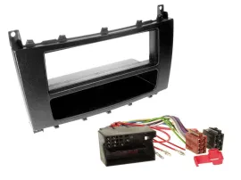 Einbauset DIN Autoradio für Mercedes CLK W209 C-Klasse W203