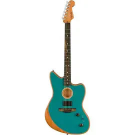 Электроакустическая гитара Fender Acoustasonic Jazzmaster Ocean Turquoise