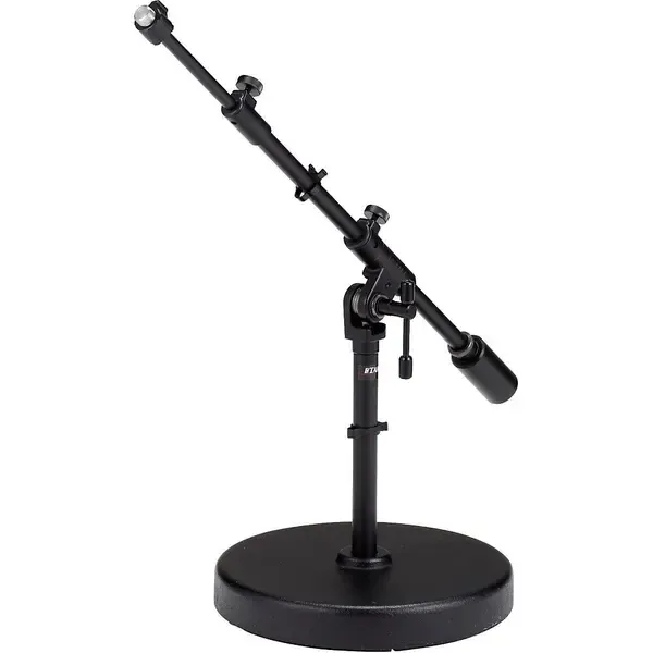 Стойка для микрофона Tama Iron Works Studio Round Base Extra Low Profile Telescoping Boom Stand Black