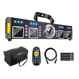 BEAM-JAM 65W RGB LED DMX Motion Light Bar DJ Stage Effect Fixture w Bag