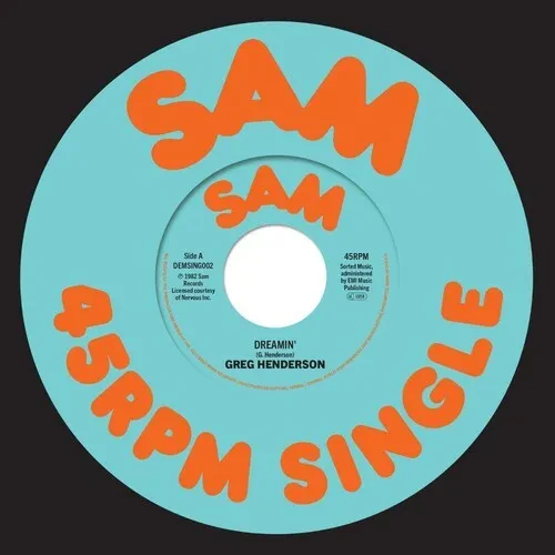 Виниловая пластинка Greg Henderson - Dreamin - 140-Gram Black Vinyl [New 7" Vinyl] Black, 140 Gram V