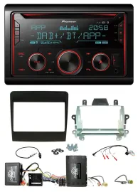 Pioneer 2DIN DAB Lenkrad Bluetooth USB CD Autoradio für Porsche 911 11-17 Sounds