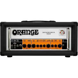 Ламповый усилитель для электрогитары Orange Amplifiers Rockerverb 50 MKIII 50W Tube Guitar Amp Head Black