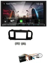 Kenwood MP3 2DIN USB DAB Bluetooth Autoradio für Peugeot Expert Traveller ab 201
