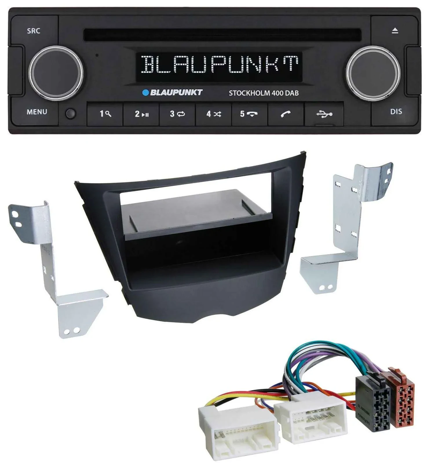 Автомагнитола для Hyundai Veloster (с 2011) Blaupunkt MP3, Bluetooth, DAB, CD, USB