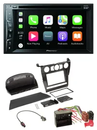 Автомагнитола Pioneer 2-DIN MP3 USB DVD Bluetooth DAB для BMW 5 Series (E60, 2003–2007)