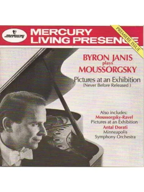 BYRON JANIS - Mussorgsky: Pictures At An Exhibition (CD)