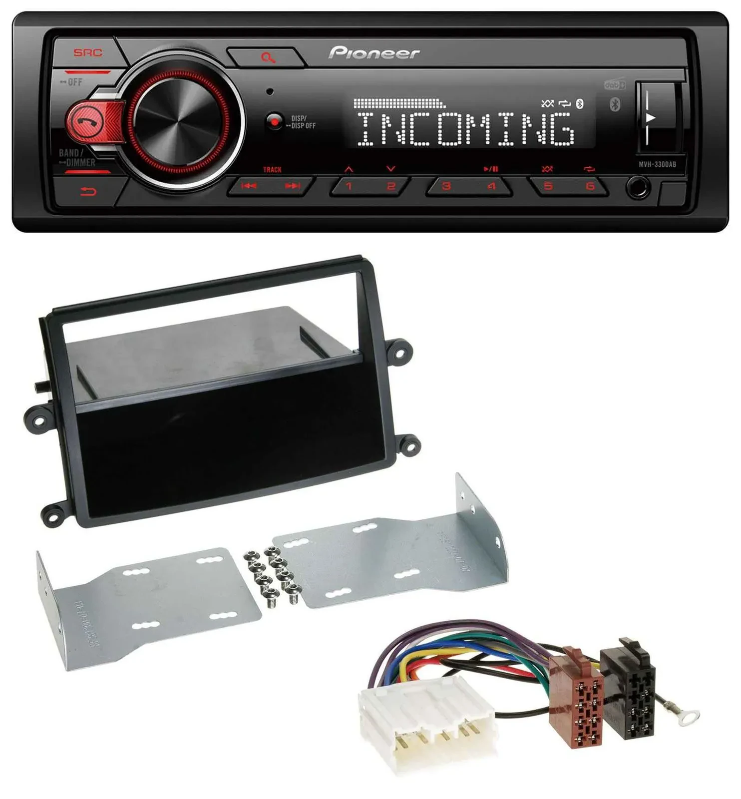 Автомагнитола для Mitsubishi L200 (KAOT, с 2006) Pioneer Bluetooth, USB, DAB, MP3