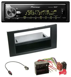 Pioneer Bluetooth USB DAB MP3 Autoradio für Ford Focus C-Max S-Max Galaxy 03-07