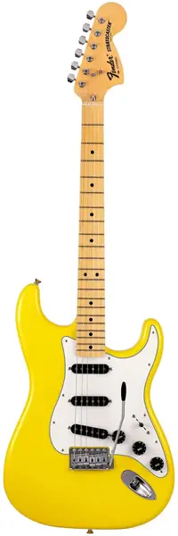 Электрогитара Fender Made in Japan Limited International Color Strat, Monaco Yellow w/ Gig Bag