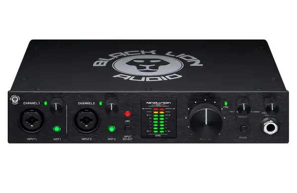 Звуковая карта внешняя Black Lion Revolution 2x2 USB 2 Channel Portable Recording Interface