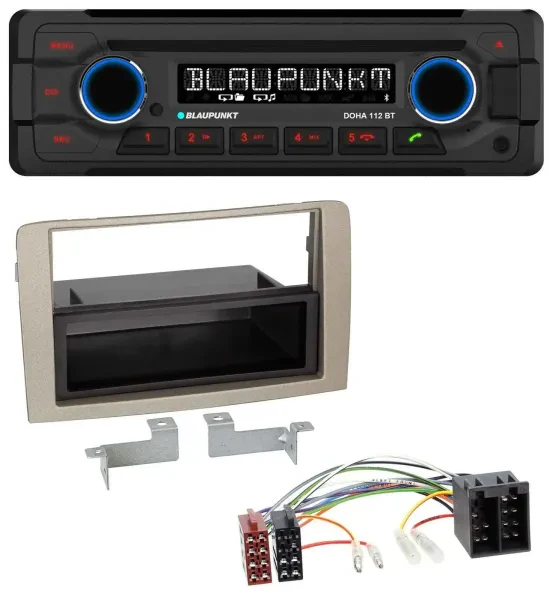 Blaupunkt AUX MP3 CD Bluetooth USB Autoradio für Lancia Musa (ab 2005)