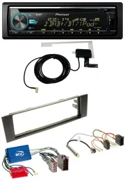 Pioneer MP3 AUX CD USB DAB Autoradio für Audi A3 8P 03-06 Aktivsystem Mini-ISO