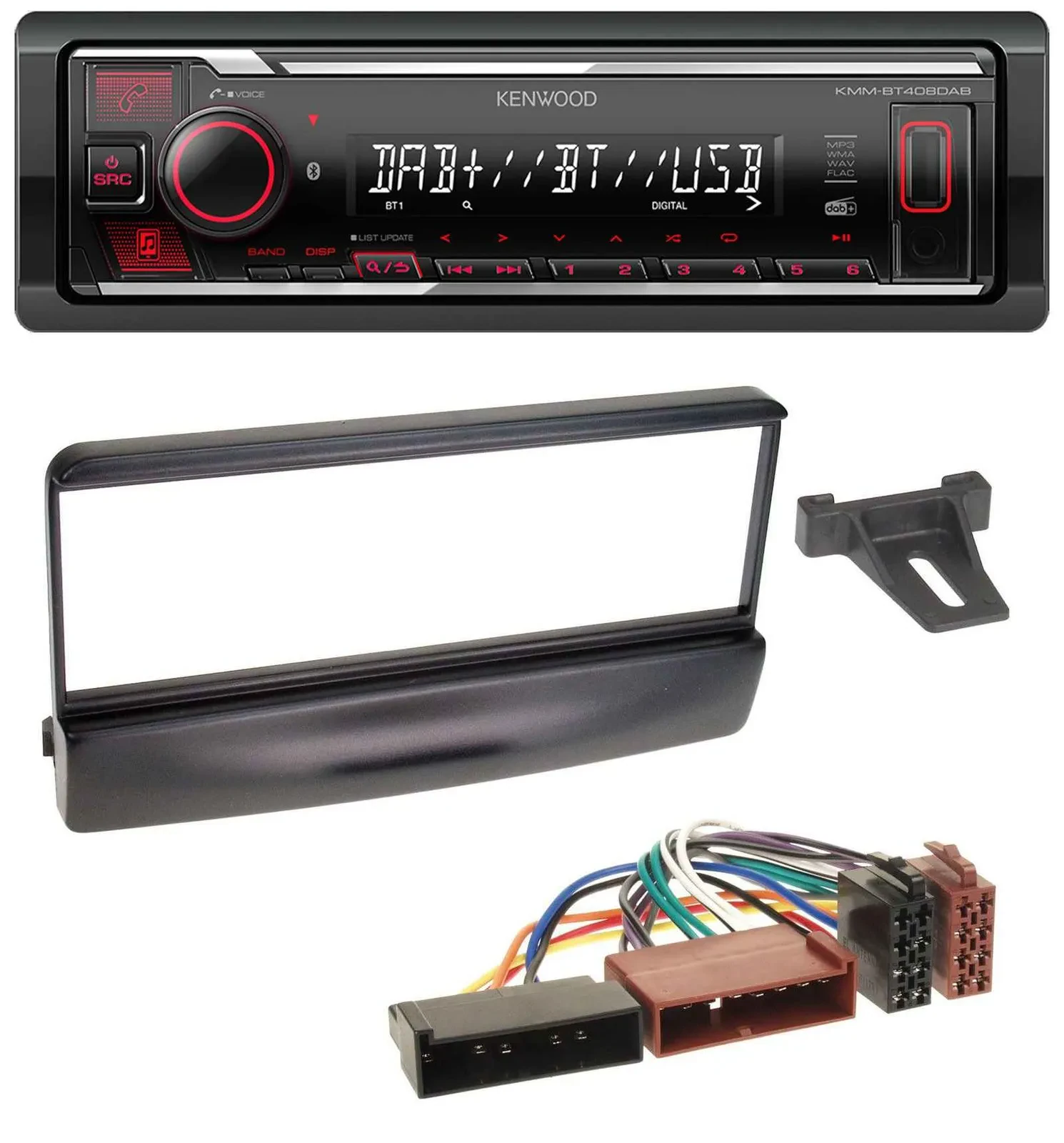 Автомагнитола для Ford Kenwood MP3, Bluetooth, USB, DAB