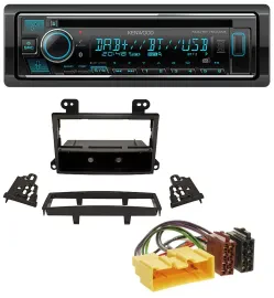 Автомагнитола для Mazda MPV (2000–2006) Kenwood CD/MP3, Bluetooth, DAB, USB