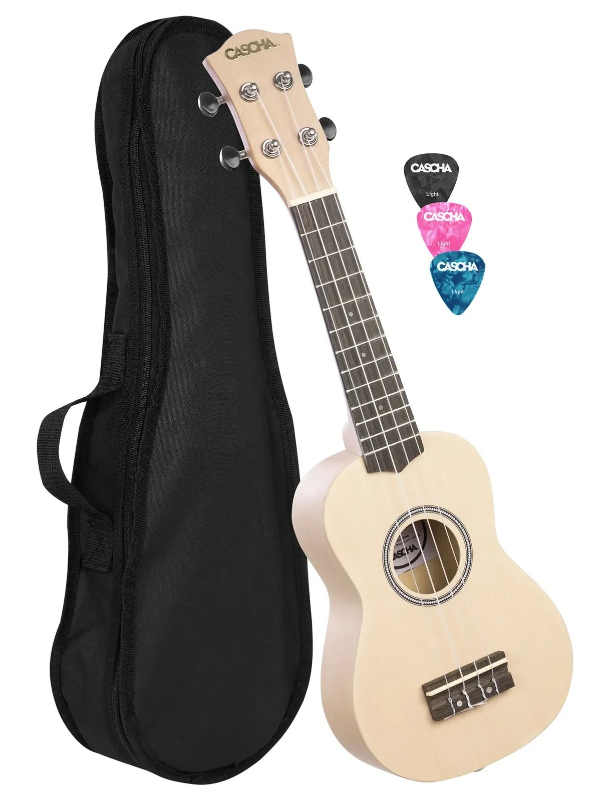 Б/У Укулеле сопрано Cascha HH 3967 кремовый