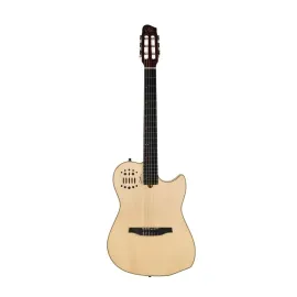 Б/У Электроакустическая гитара Godin Multiac Nylon String двукамерный корпус из махагони, натуральный, с чехлом
