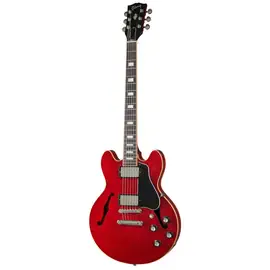 Электрогитара полуакустическая Gibson ES-339 Figured, Sixties Cherry
