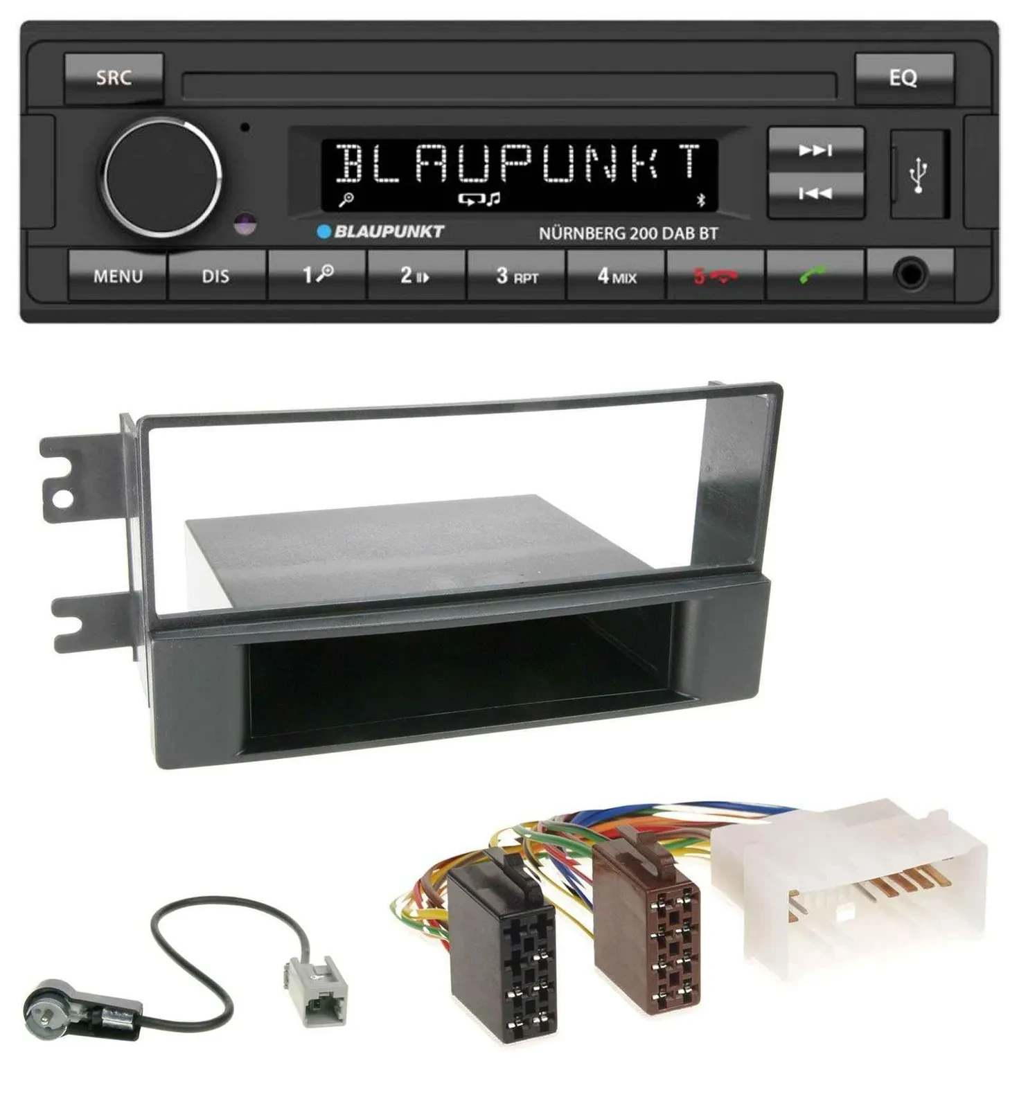 Blaupunkt USB DAB MP3 Bluetooth Autoradio für Kia Cerato (ab 2007)
