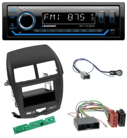 Blaupunkt Bluetooth USB DAB MP3 Autoradio für Mitsubishi ASX (2010-2014)
