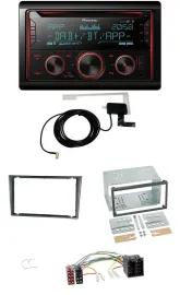Pioneer 2DIN MP3 DAB USB CD Bluetooth Autoradio für Opel Corsa C ISO 2000-2004 a