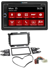 Blaupunkt Bluetooth DAB 2DIN USB DVD MP3 Autoradio für Honda HR-V (RU, ab 2015)