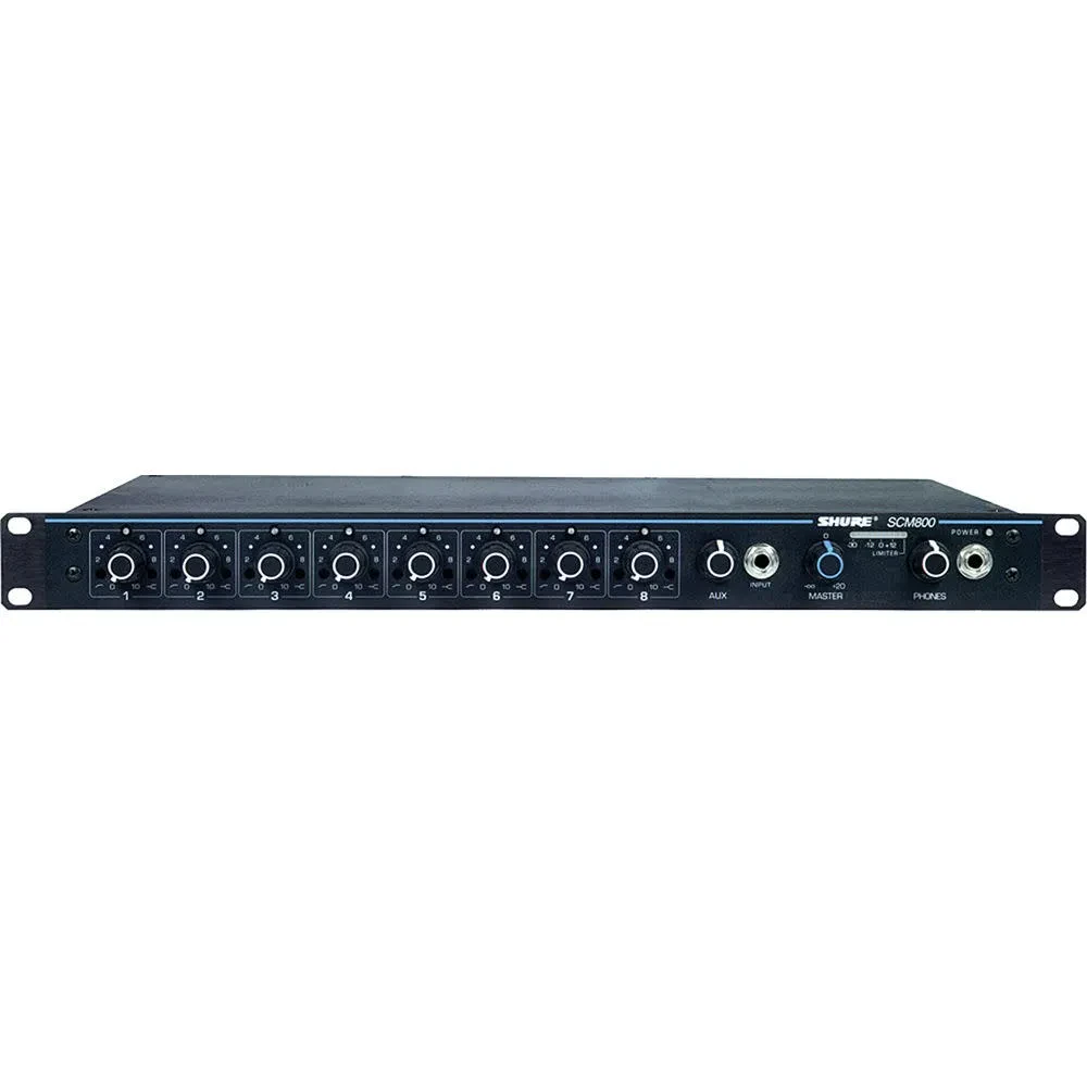 Рэковый микшер Shure SCM800 8-канальный