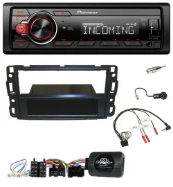 Автомагнитола для Cadillac BLS Pioneer Bluetooth, USB, DAB, поддержка кнопок на руле (2006–2010)