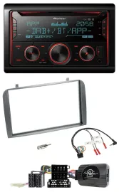 Автомагнитола Pioneer 2 DIN, DAB, Bluetooth, USB, CD для Alfa Romeo GT/147 (2007–2010)