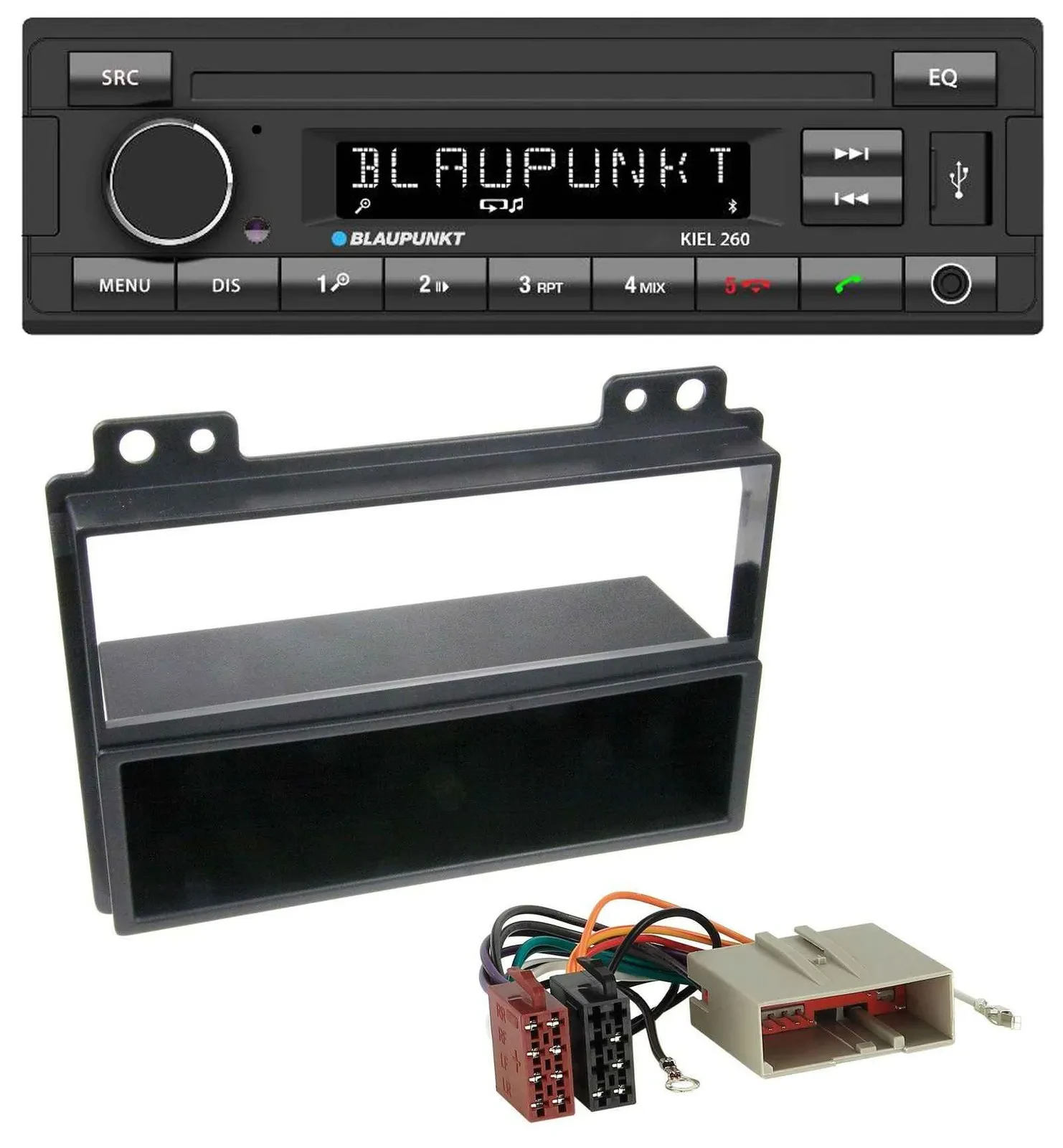 Автомагнитола Blaupunkt USB DAB Bluetooth MP3 для Ford Fiesta 2003–2005 и Ford Fusion 2002–2005
