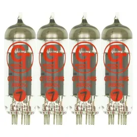 Лампа для усилителя Groove Tubes GT EL84S Medium (подобранная четверка)