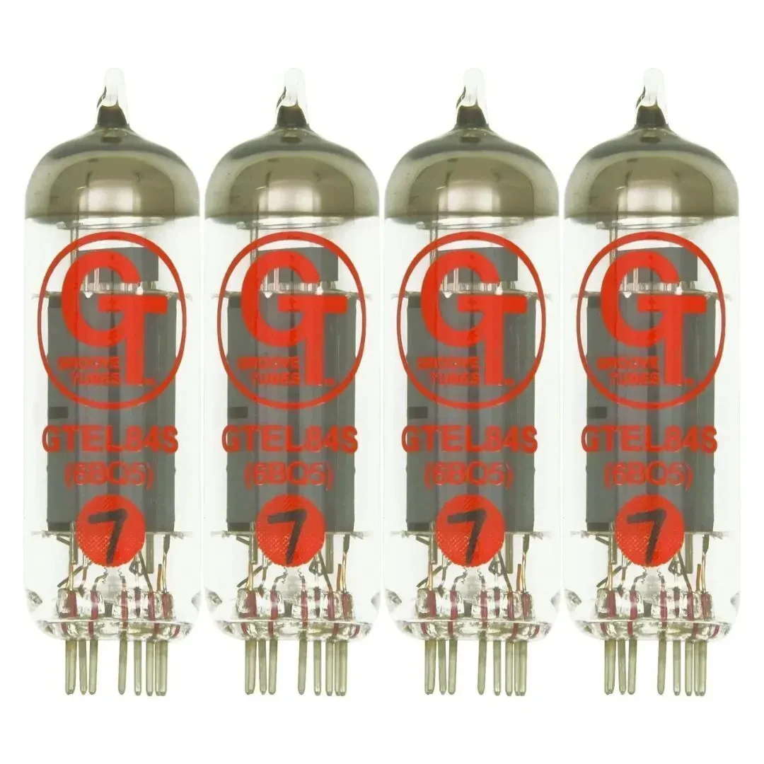 Лампа для усилителя Groove Tubes GT EL84S Medium (подобранная четверка)