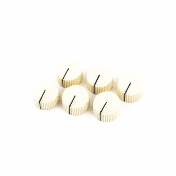 Ручки потенциометров для усилителя Fender Pure Vintage Radio Amplifier Knobs Cream