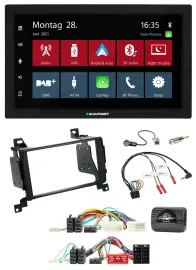 Blaupunkt Lenkrad Bluetooth DAB 2DIN USB Autoradio für Hyundai Santa Fe 2010-201