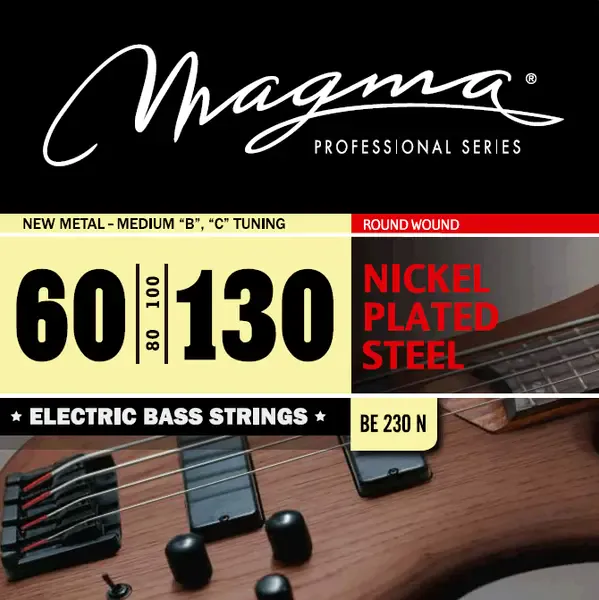 Струны для бас-гитары 60-130 Magma Strings BE230N