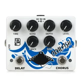 Педаль эффектов для электрогитары CALINE DCP-03 Devilfish Chorus Delay