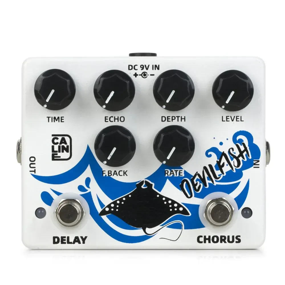 Педаль эффектов для электрогитары CALINE DCP-03 Devilfish Chorus Delay