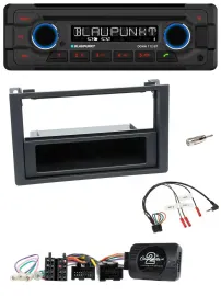Blaupunkt Lenkrad MP3 CD Bluetooth USB Autoradio für Saab 9.3 (ab 2008)