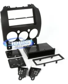 Metra 99-7518B Single/Double DIN Dash Installation Kit for 2011-2014 Mazda 2