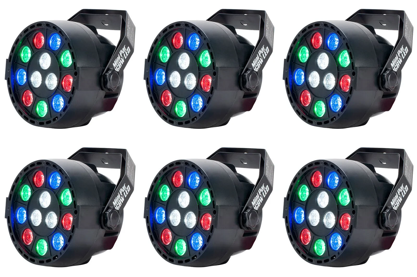 Светодиодный прибор American DJ Eliminator Mini Par RGBW LED (6 штук)
