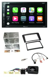 Pioneer DVD 2DIN Lenkrad DAB Bluetooth USB Autoradio für Toyota Avensis 2003-200