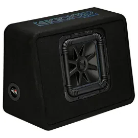 Kicker 44TL7S102 Loaded 600W RMS L7S 10" Vented Subwoofer Enclosure Box